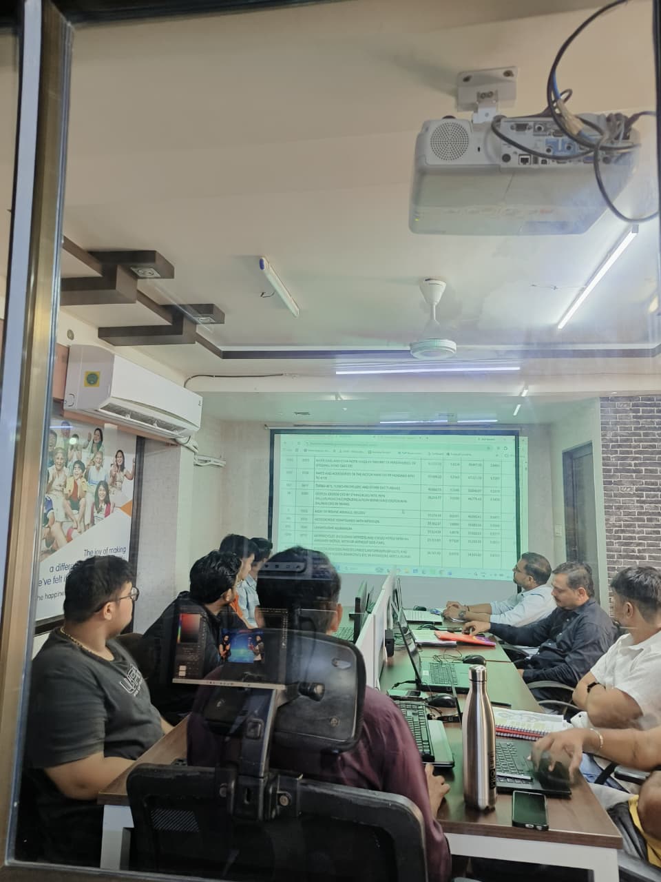 Students learning