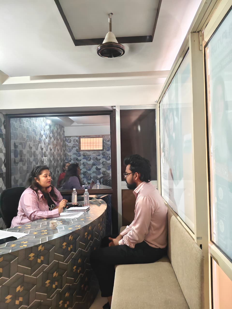 Students learning