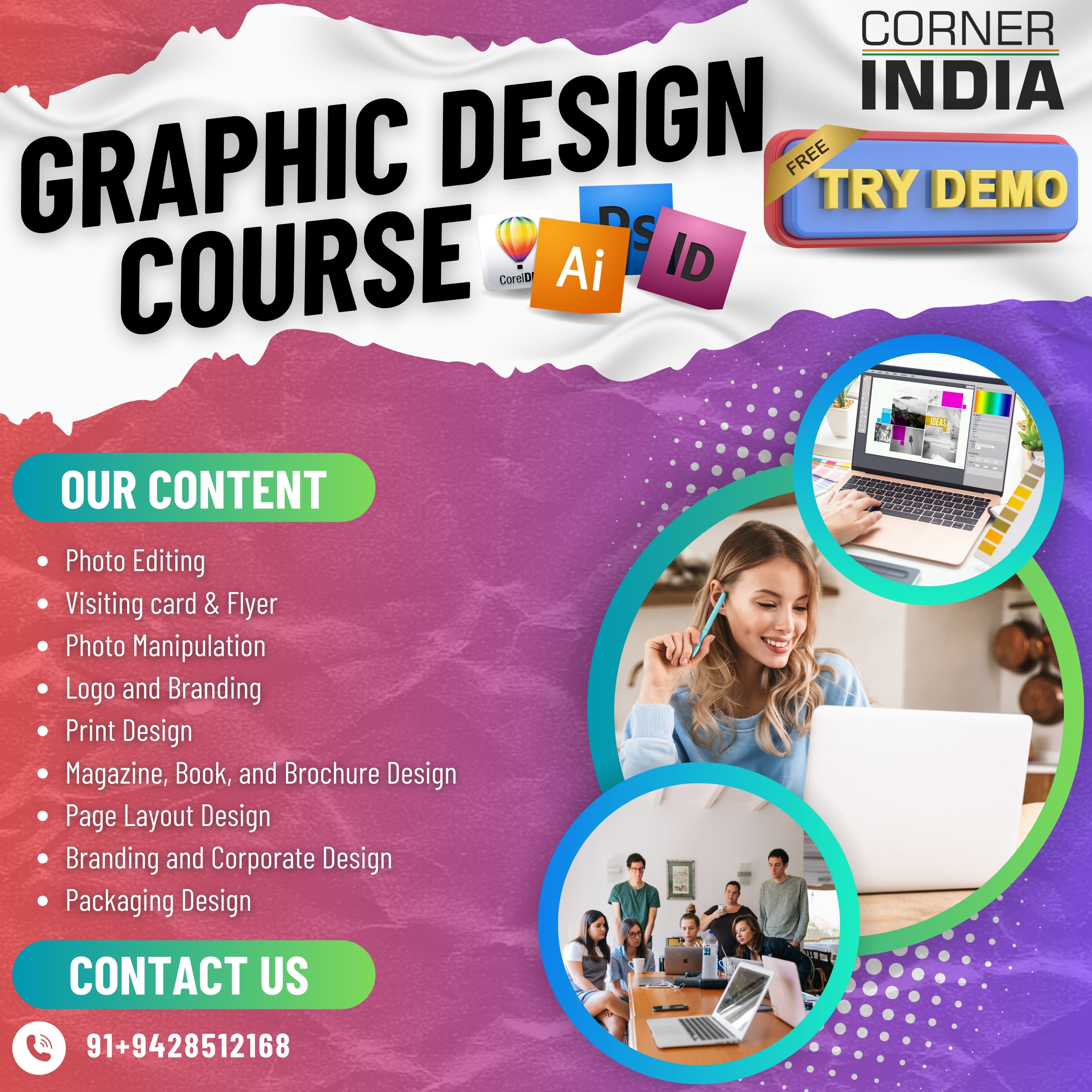 Certificate in Graphic Designing